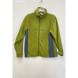 Columbia Green Women's Full Zip Fleece - Size 14/16‎